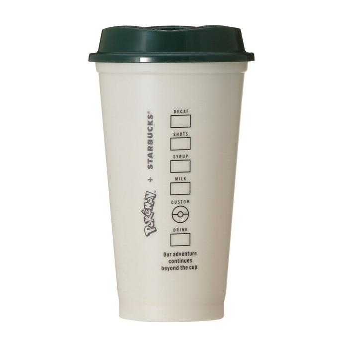 Pokémon + Starbucks Japon Tasse Réutilisable Connexion Café 473ml – Pikachu, Évoli et Amis