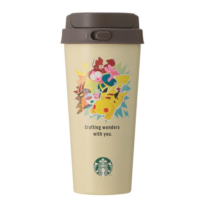 Bouteille TOGO en acier inoxydable Pokémon + Starbucks Japon 473ml – 6 designs