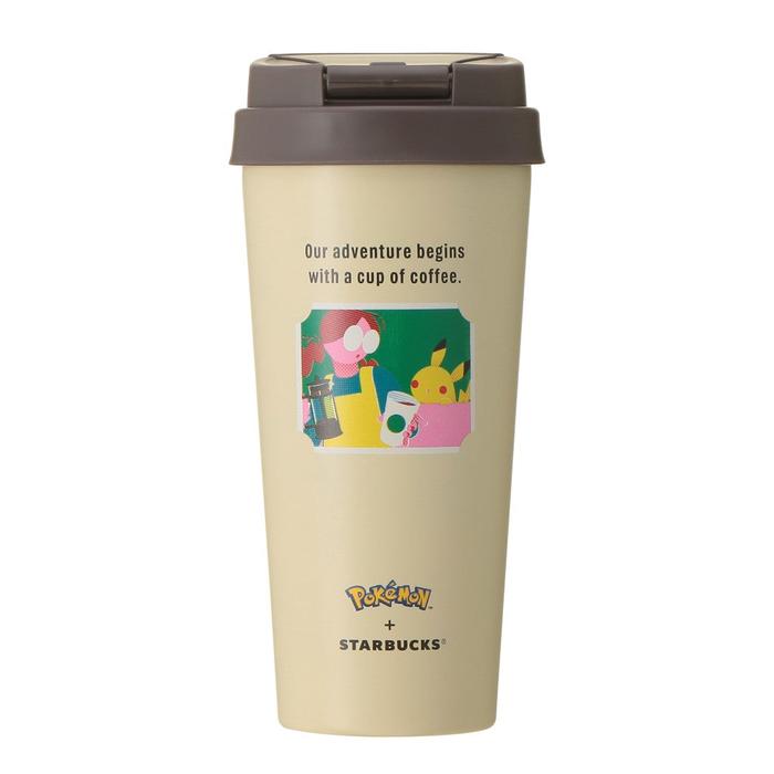 Bouteille TOGO en acier inoxydable Pokémon + Starbucks Japon 473ml – 6 designs