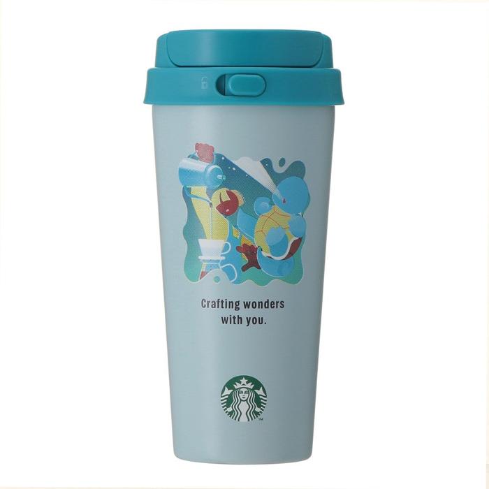 Bouteille TOGO en acier inoxydable Pokémon + Starbucks Japon 473ml – 6 designs