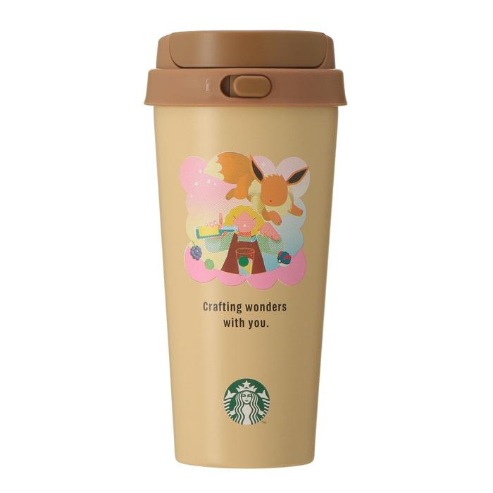 Bouteille TOGO en acier inoxydable Pokémon + Starbucks Japon 473ml – 6 designs