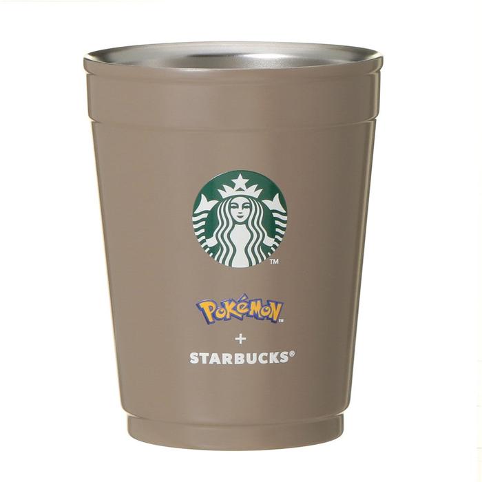 Pokémon + Starbucks Japan 2-Wege Edelstahlbecher & Halter 355ml – Kaffee Abenteuer / Kaffee Verbindung