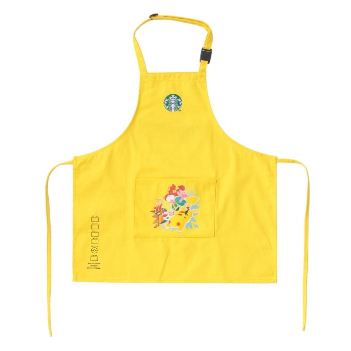 Pokémon + Starbucks Japon Tablier 100% coton