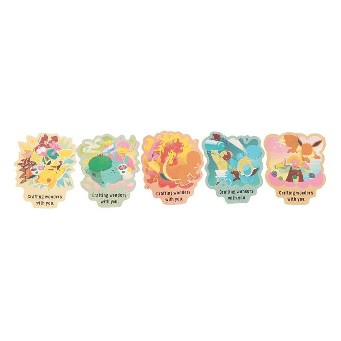 Pokémon + STARBUCKS Art Sticker Set – 13 Stickers