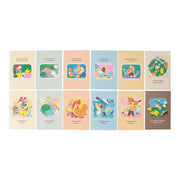Pokémon + STARBUCKS Art Postcard Set – 12 Designs