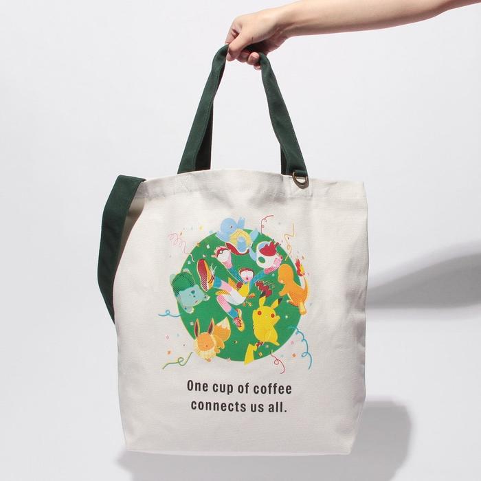 Pokémon + Starbucks Japan Tragetasche – Kaffeeverbindung & Kaffeeabenteuer