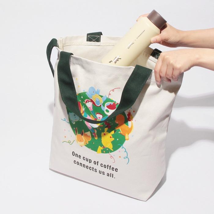 Pokémon + Starbucks Japan Tragetasche – Kaffeeverbindung & Kaffeeabenteuer