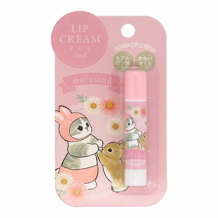 Mofusand Lip Balm 2 (Usanyan) - Floral Scent 3.5g [Alcohol-free]