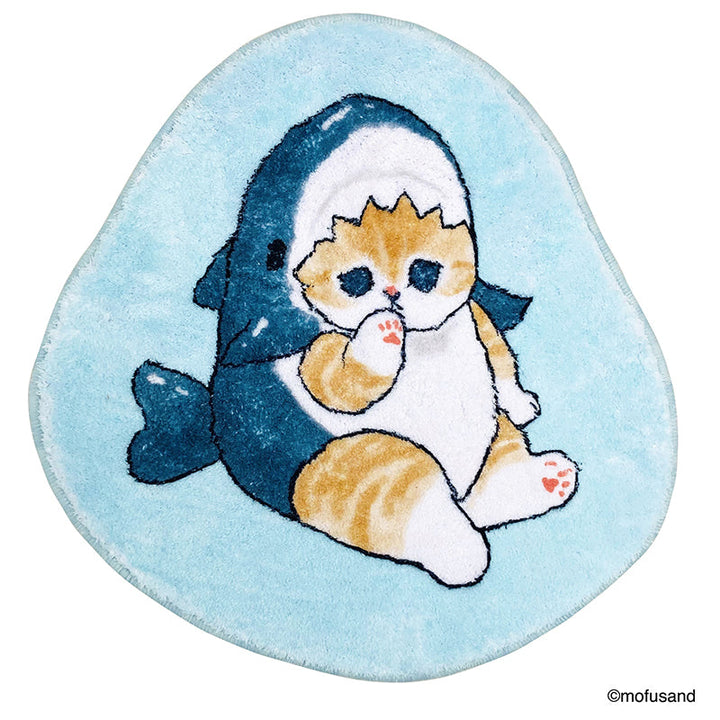 Mofusand Die cut mat (shark Nyan)