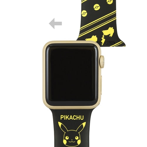 Apple Watch 41/40/38mm compatible silicone band Pikachu 844A