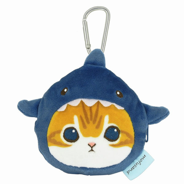 Mofusand Earphone Multi Pouch Shark Nyan