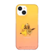 Soft case compatible with iPhone15/14/13 Pikachu & Eevee