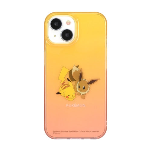 Soft case compatible with iPhone15/14/13 Pikachu & Eevee