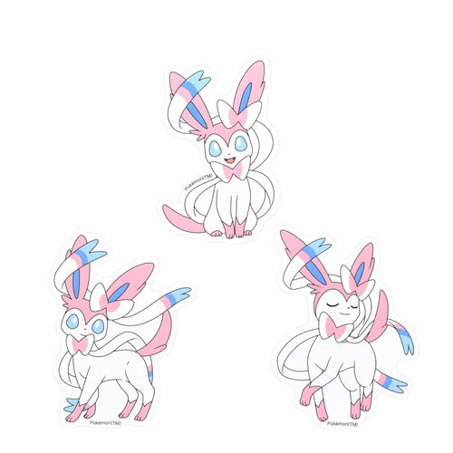 Mobile Sticker Collection: Vulpix, Bulbasaur, Charmander, Eevee, Gengar, Pikachu & More