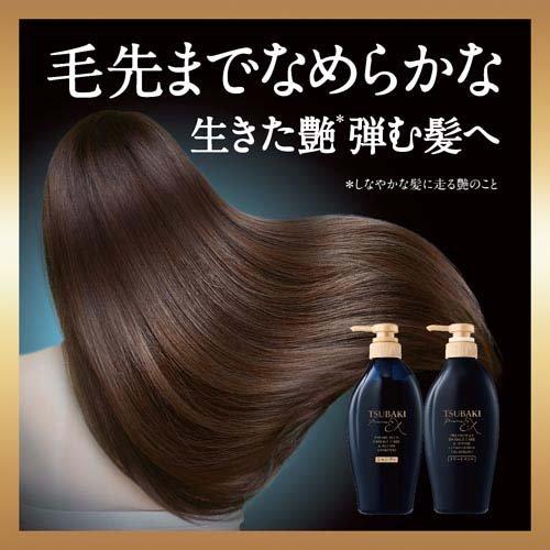 TSUBAKI PREMIUM EX Shampoo with ions for severely damaged hair 450ml [Alcohol-free]