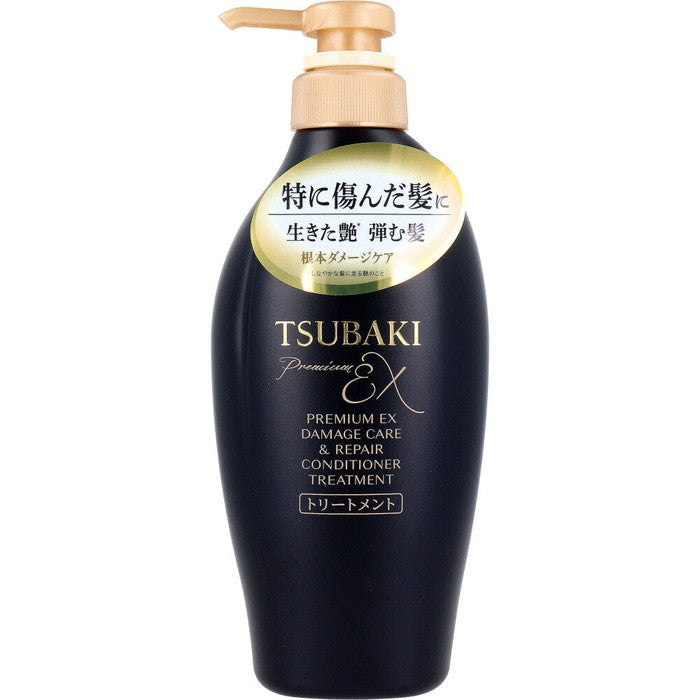 Tsubaki Ex Damage Care & Repair Soothing Floral Camellia Scent Ion EX Conditioner 450ml [Alcohol-free]