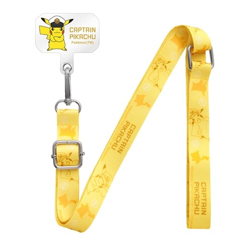 Shoulder strap & holder Captain Pikachu