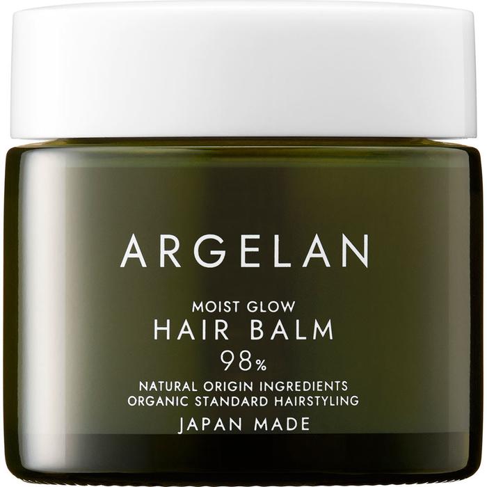 Argelan Moist Glow Hair Balm – Moisturizing & Styling Balm with Organic Shea and Beeswax 32g [Alcohol-free]