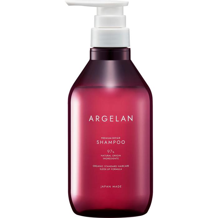 Argelan Premium Repair Shampoo – Restores and Smoothens Damaged Hair 480ml [Alcohol-free]