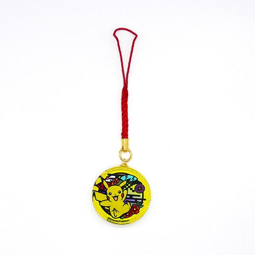 Paper-cutting series glass netsuke Pikachu