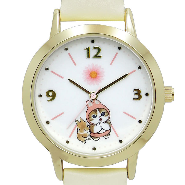 Mofusand Leather Watch (Rabbit)