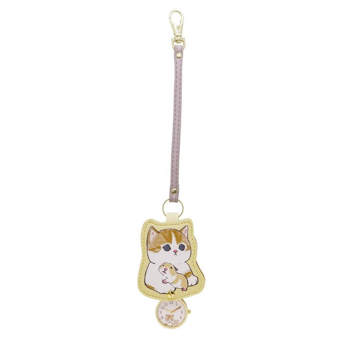 Mofusand Die -Cut Key Chain Watch (Hamster)