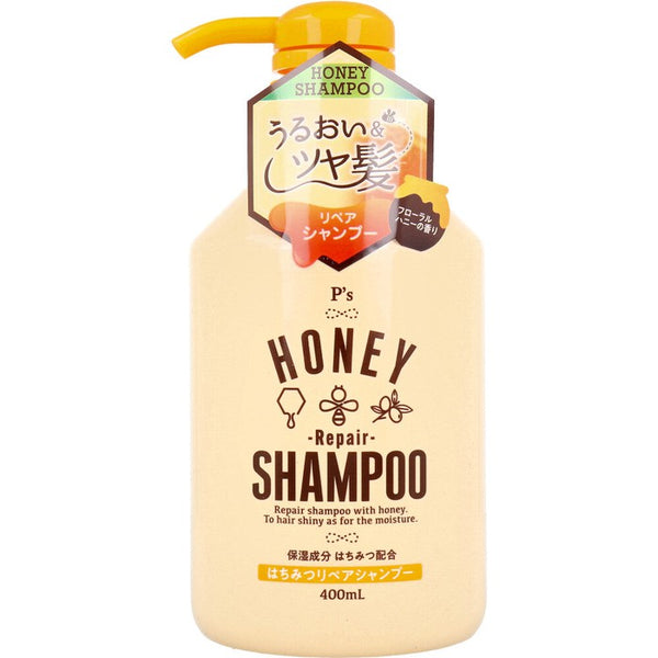 P's Honey Repair Shampoo - Odbudowujący szampon na bazie miodu 400ml [Z alkoholem]