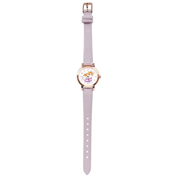 Mofusand Komaru Macaron Watch (Purple)