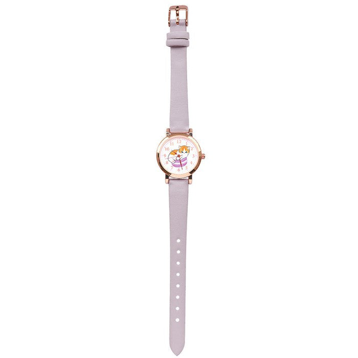 Mofusand Komaru Macaron Watch (Purple)