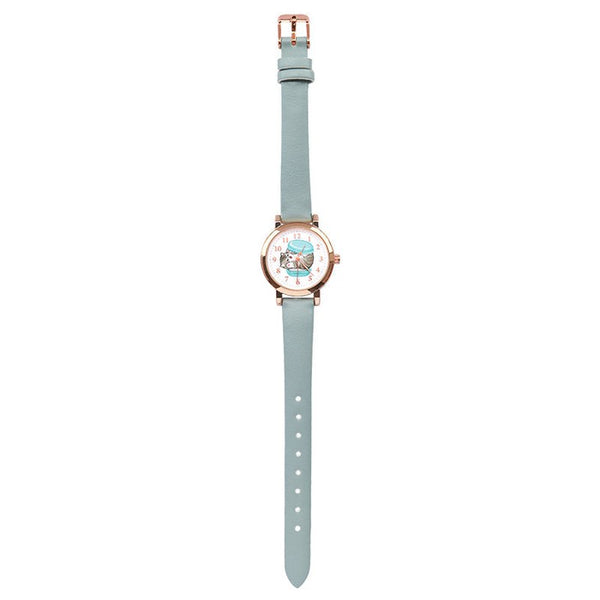 Mofusand Komaru Macaron Watch (Blue)