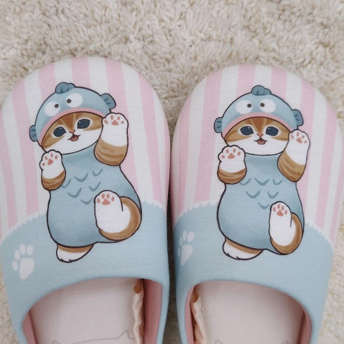 Mofusand× Sanrio Character Room Shoes (Hangyodon)