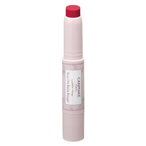 CANMAKE Stay On Balm Rouge – 03 Tiny Sweet Pea 2.8g [Alcohol-free]