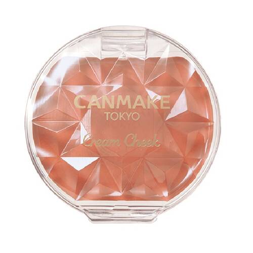 CANMAKE Cream Cheek - Cream blush (shade: 21) [Alcohol-free]