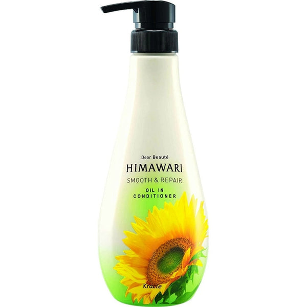 HIMAWARI Smooth & Repair - BESTSELLER! Głęboko wygładzająco-odbudowująca odżywka z olejem ze słonecznika 500ml [Z alkoholem]