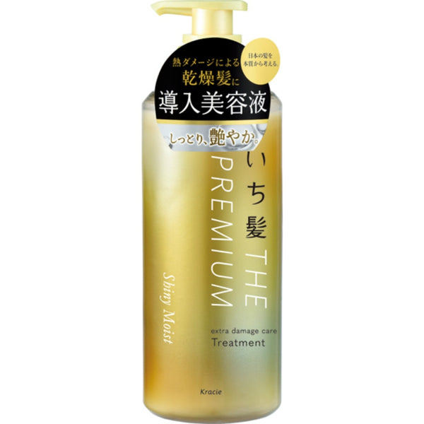 ICHIKAMI THE PREMIUM Extra Damage Care Treatment (Shiny Moist) 480ml [With alcohol]