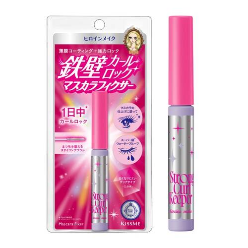 Heroine Make Strong Curl Keeper WP 01 CLEAR – Ultimate Curl-Locking Mascara Fixer [Alcohol-free]