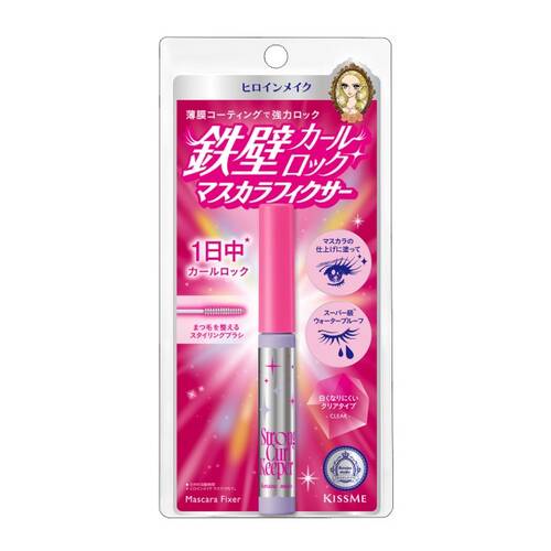 Heroine Make Strong Curl Keeper WP 01 CLEAR – Ultimate Curl-Locking Mascara Fixer [Alcohol-free]