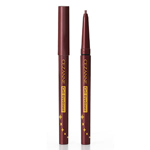 CEZANNE Gel Eyeliner – Waterproof, Smudge-Proof 2-in-1 Eyeliner & Eye Color 20 Burgundy [Alcohol-free]