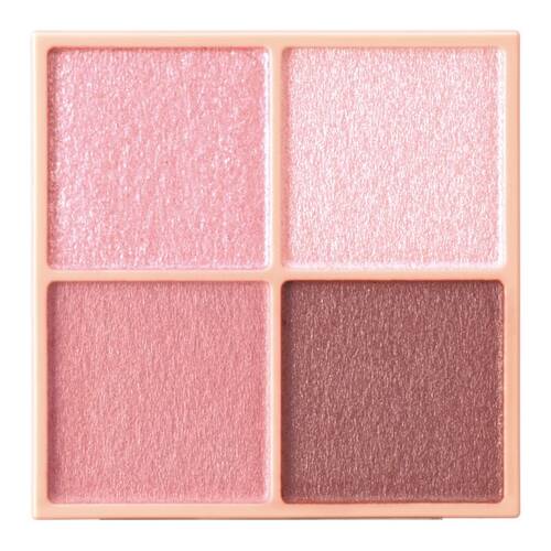 CEZANNE Beige Tone Eyeshadow- Palette of 4 shadows 4.3g[Alcohol-free] - 06 Peach Beige