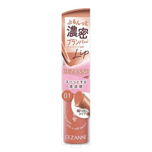 Cezanne Glow Fondue Lip 01 Coral Memory 2.8g [Alcohol-free]