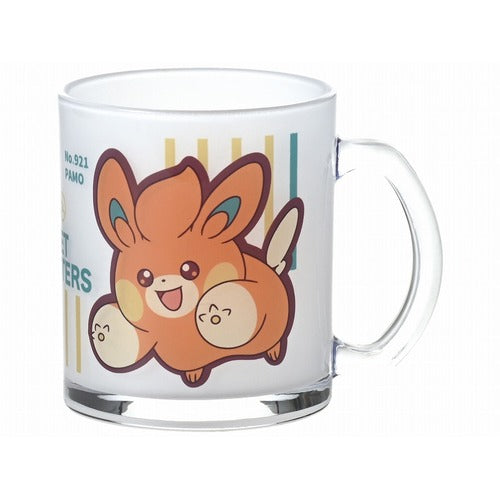 Patterned Glass Mug: Pawmo