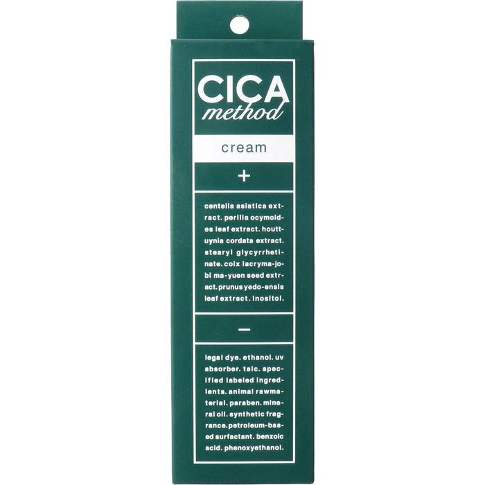 CICA Method Medicated Cream CI – Intensive Soothing & Acne Care with Centella & Japanese Botanicals – 100g [Alcohol-free]