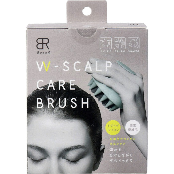 W-SCALP CARE BRUSH – Specialized Scalp Massager for Healthier Hair