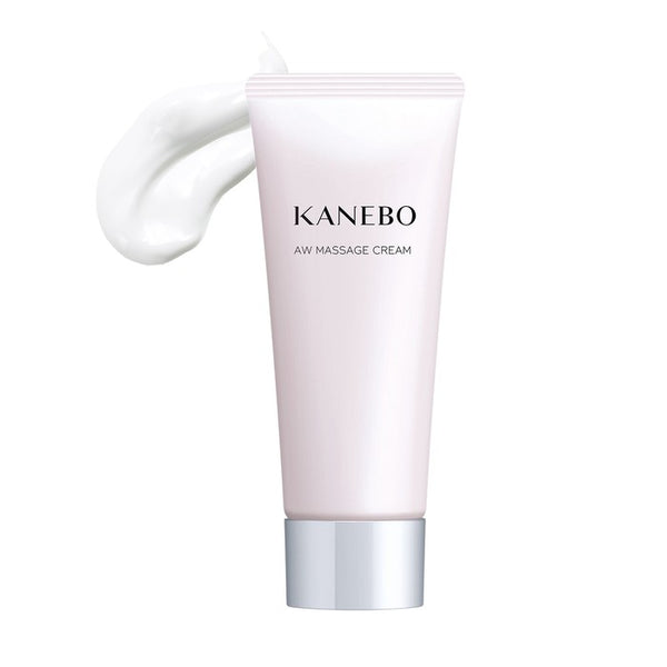 Kanebo AW Massage Cream - Nourishing Massage Cream with Moisturizing Botanical Complex (Althea Root Extract, Poria Coccinea Extract, Glycerin) for Soft, Radiant Skin 100ml [With Alcohol]