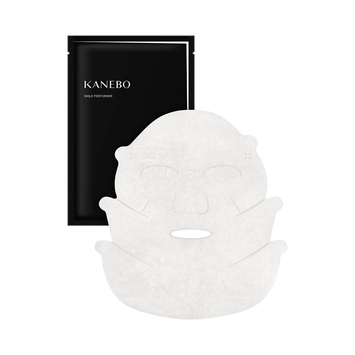 Kanebo Smile Performer - Sheet-type Serum Mask for All Skin Types with Alpinia Speciosa Extract 33ml (4 sheets) [With alcohol]