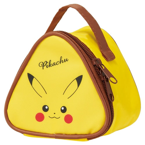 Pikachu Face 23: Mini Lunch Bag with Cold-Insulated Rice Ball Shape