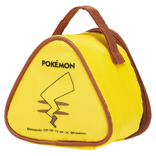 Pikachu Face 23: Mini Lunch Bag with Cold-Insulated Rice Ball Shape