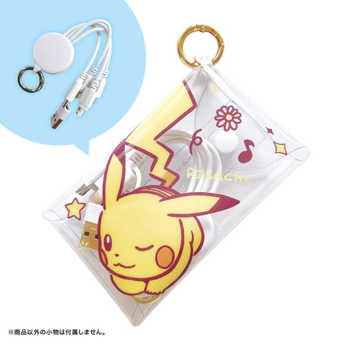 Shoulder strap Pikachu with multi pouch