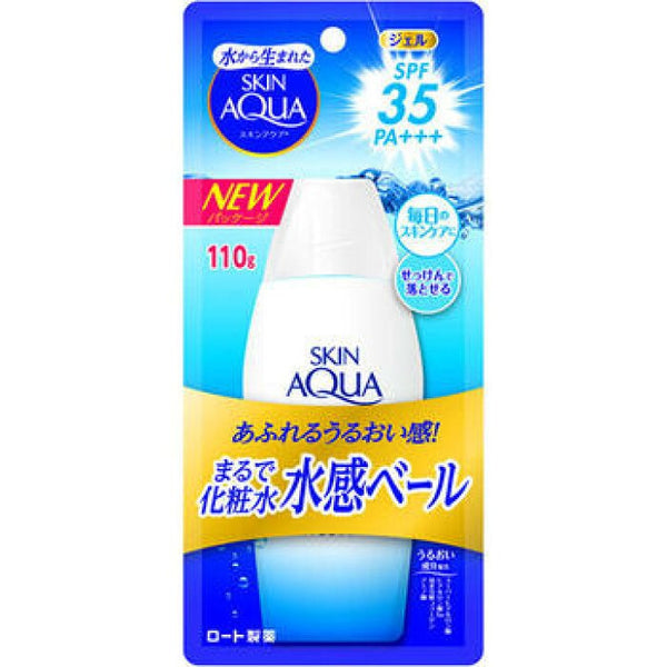 Skin Aqua Moisture UV Gel – Refreshing Sunscreen with Skin Care Effects SPF35 PA+++ 110g [With alcohol]