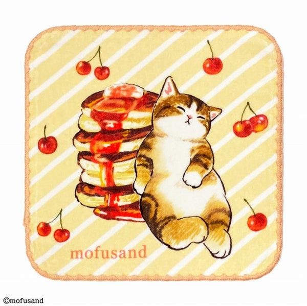 Mofusand Mini Towel (Pancake) – Cute Cotton Handkerchief